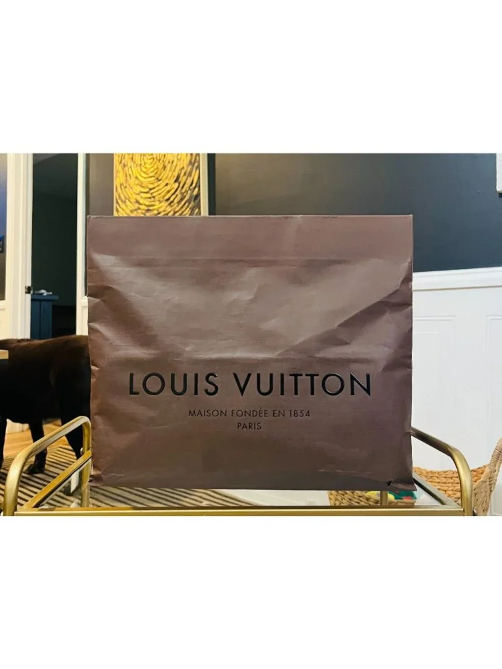 Louis Vuitton Monogram Montorgueil PM Shoulder Bag with LV Shopping Bag